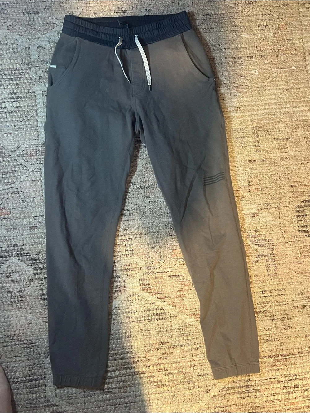 Vuori Balboa Sweatpants Men's Small S Grey French Terry Joggers V406